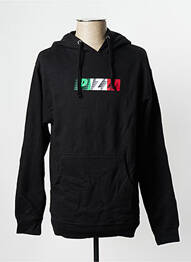 Hanorac negru PIZZA SKATEBOARD homme