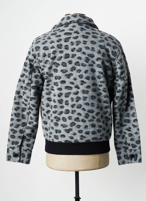 Palton scurt gri OBEY bărbat