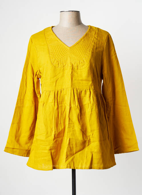 Tunică mâneci lungi galben LA FIANCEE DU MEKONG femeie