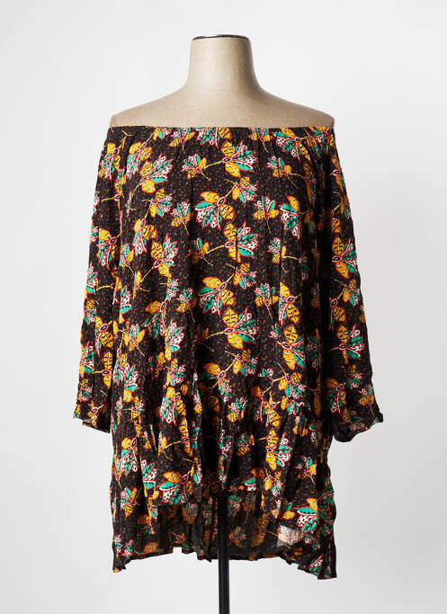 Tunică mâneci scurte negru LA FIANCEE DU MEKONG femeie