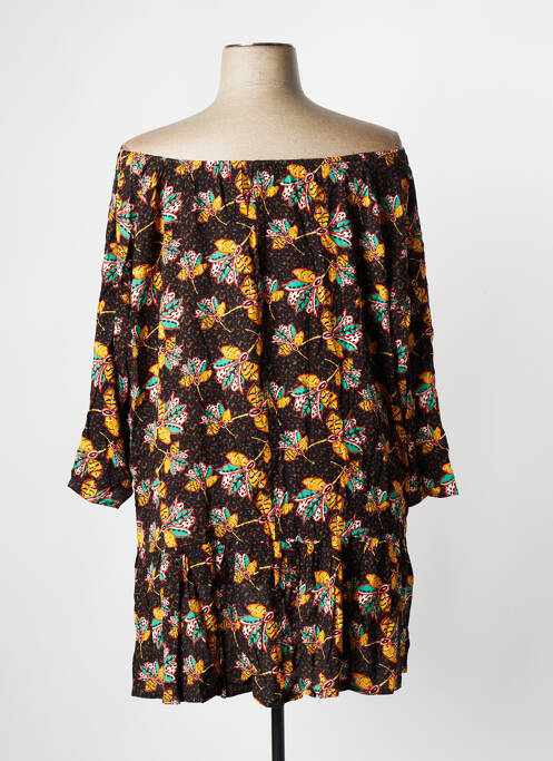 Tunică mâneci scurte negru LA FIANCEE DU MEKONG femeie