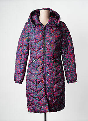 Palton lung violet LA FIANCEE DU MEKONG femeie