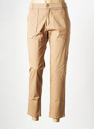 Pantalon slim bej LA FIANCEE DU MEKONG femeie