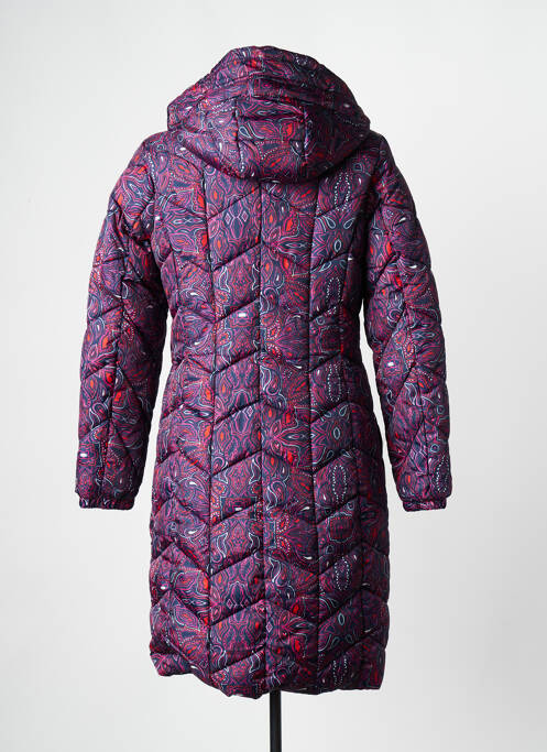 Palton lung violet LA FIANCEE DU MEKONG femme