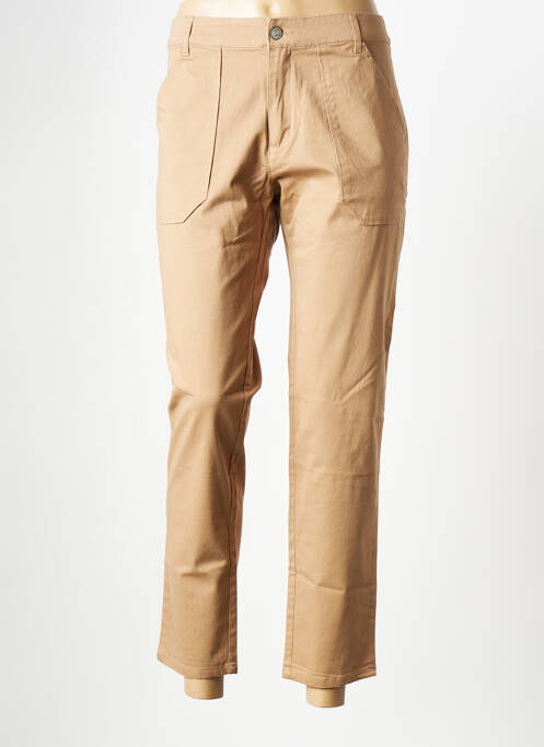 Pantalon slim bej LA FIANCEE DU MEKONG femeie
