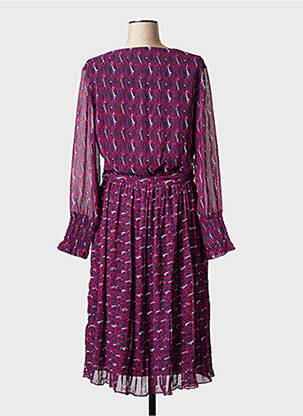 Rochie lungă mâneci lungi mâneci lungi violet LA FIANCEE DU MEKONG femeie