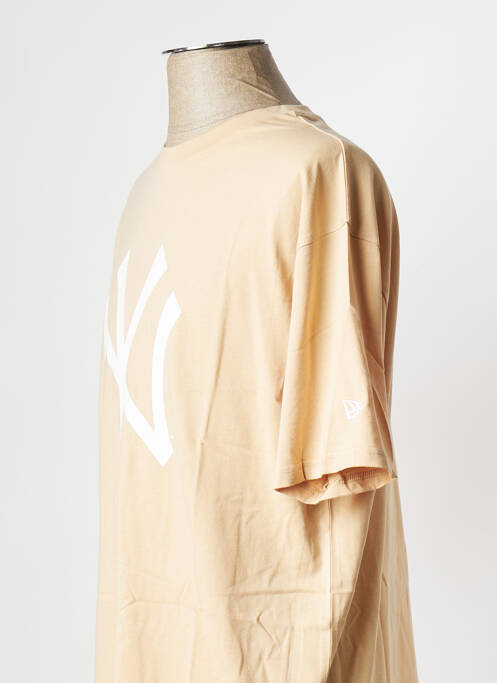 Tricou bej NEW ERA unisex