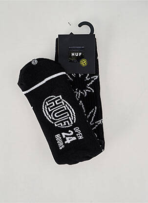 Șosete negru HUF unisex