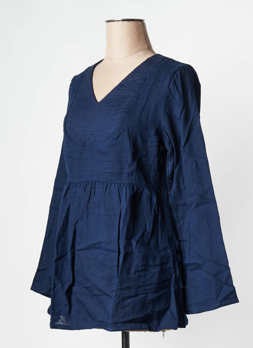 Tunică mâneci lungi bleumarin LA FIANCEE DU MEKONG femeie