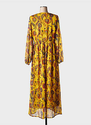 Rochie lungă mâneci lungi mâneci lungi galben LA FIANCEE DU MEKONG femeie