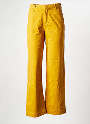 Pantalon drept galben LA FIANCEE DU MEKONG femeie
