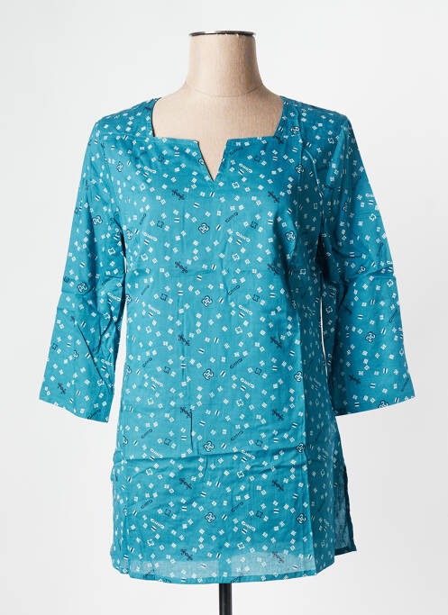 Tunică mâneci lungi albastru LA FIANCEE DU MEKONG femeie
