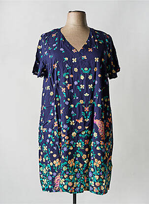 Rochie scurtă albastru LA FIANCEE DU MEKONG femeie