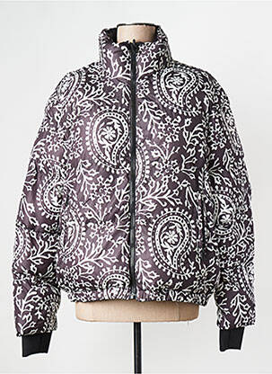 Geacă matlasată negru DUALIST femeie