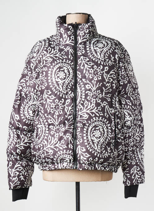 Geacă matlasată negru DUALIST femeie