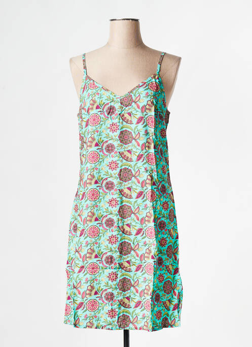 Rochie scurtă turcoaz LA FIANCEE DU MEKONG femeie