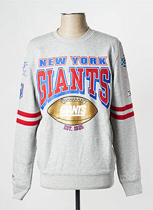 Hanorac gri MITCHELL AND NESS bărbat