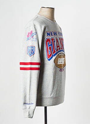 Hanorac gri MITCHELL & NESS bărbat