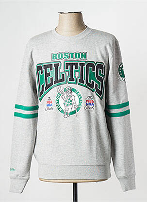 Hanorac gri MITCHELL AND NESS bărbat