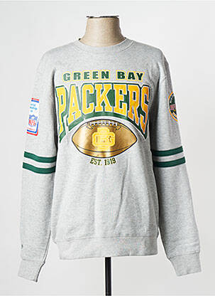 Hanorac gri MITCHELL & NESS bărbat