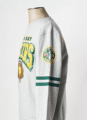 Hanorac gri MITCHELL & NESS bărbat