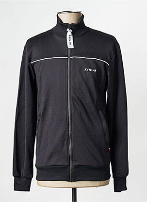 Vestă cu mâneci lungi negru AVNIER bărbat