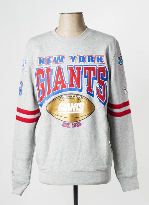 Hanorac gri MITCHELL AND NESS bărbat