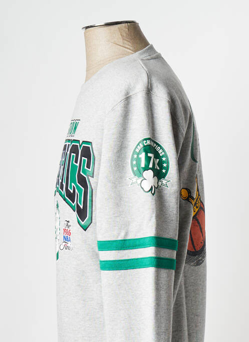 Hanorac gri MITCHELL AND NESS bărbat