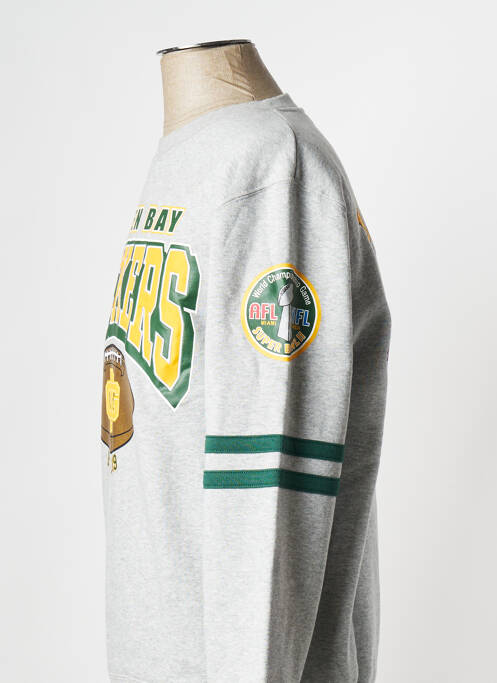 Hanorac gri MITCHELL AND NESS bărbat