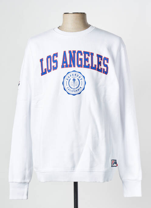 Hanorac alb SUPERDRY bărbat