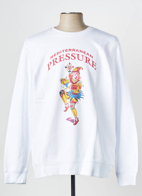 Hanorac alb PRESSURE bărbat