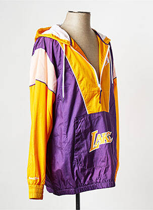 Jachetă vânt violet MITCHELL & NESS bărbat