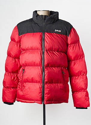 Geacă matlasată roșu SCHOTT bărbat