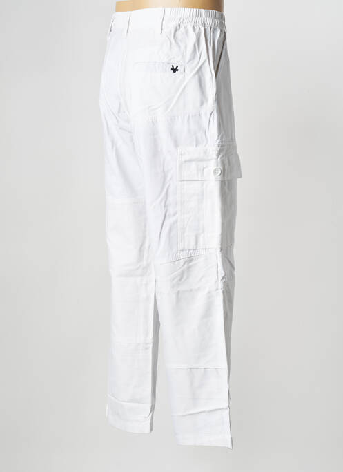 Pantalon cargo alb OVERLORD bărbat