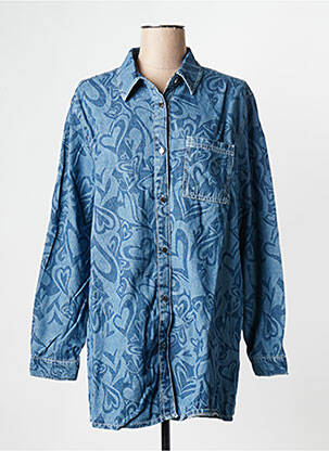 Rochie scurtă albastru RAGGED PRIEST femeie