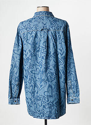 Rochie scurtă albastru THE RAGGED PRIEST femeie