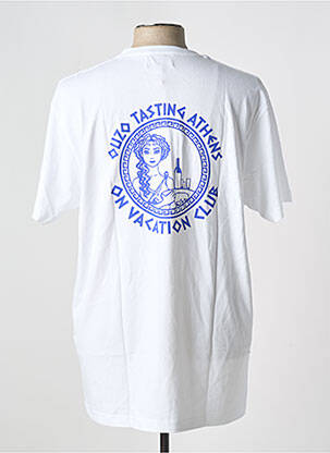 Tricou alb ON VACATION femeie