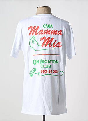 Tricou alb ON VACATION femeie
