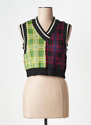 Top negru RAGGED PRIEST femeie