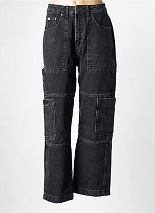 Blugi cu croială dreaptă negru RAGGED PRIEST femeie