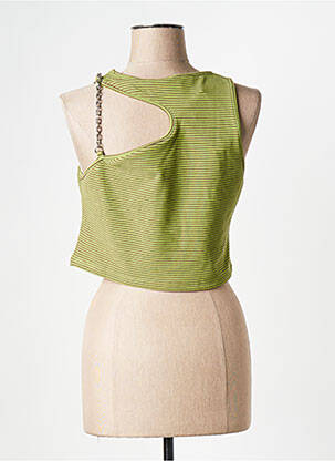 Top verde THE RAGGED PRIEST femeie