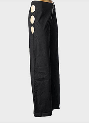 Pantalon larg negru THE RAGGED PRIEST femeie