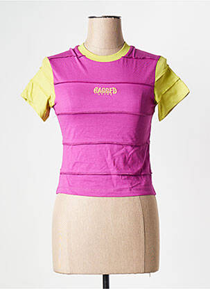 Tricou violet RAGGED PRIEST femeie