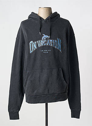 Hanorac negru ON VACATION femeie