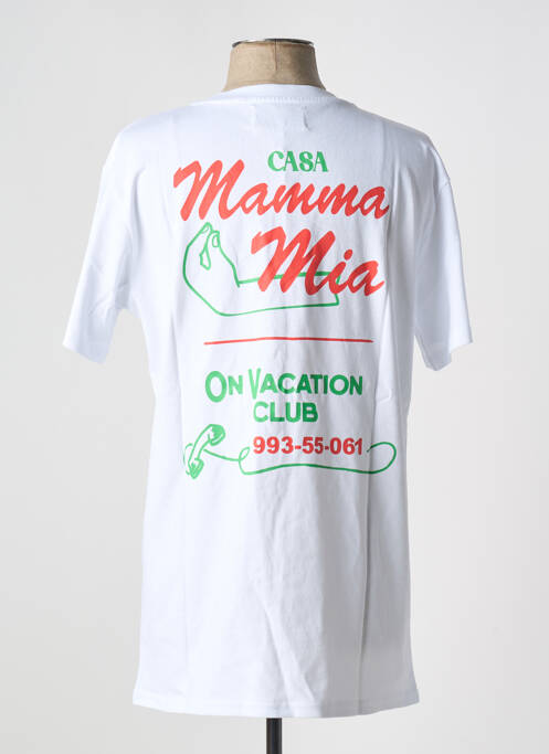 Tricou alb ON VACATION femeie