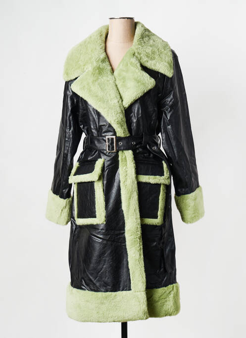 Palton lung negru RAGGED PRIEST femeie