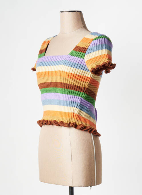 Top portocaliu RAGGED PRIEST femeie