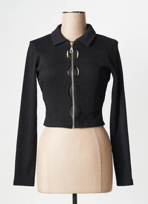 Top negru RAGGED PRIEST femeie