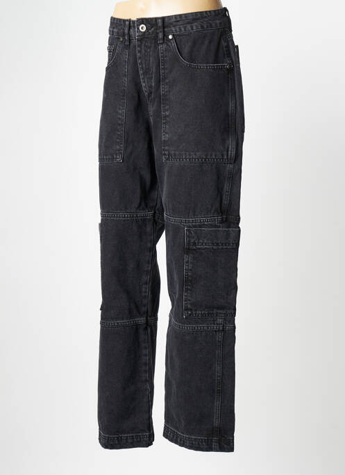 Blugi cu croială dreaptă negru RAGGED PRIEST femeie