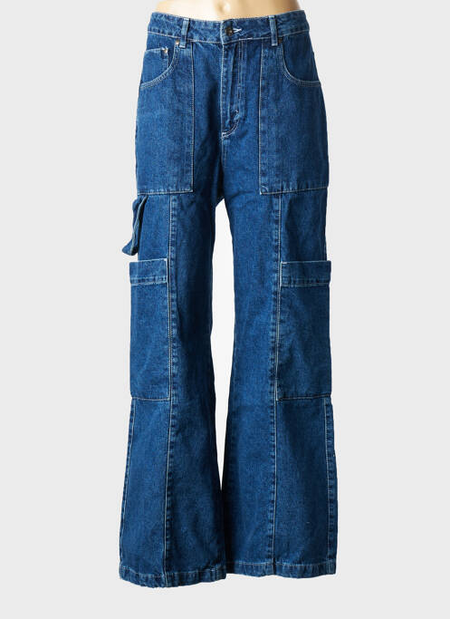 Blugi cu croială dreaptă albastru RAGGED PRIEST femeie